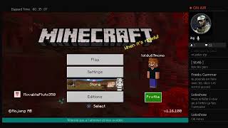 LIVE MINECRAFT FR DISCUTION  (MERCI POUR LES 500 ABO OBJECTIF 600 :)   )