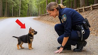 видео: Маленький щенок немецкой овчарки всё время шёл за офицером, прося о помощи — то, что она нашла картинка: Маленький щенок немецкой овчарки всё время шёл за офицером, прося о помощи — то, что она нашла