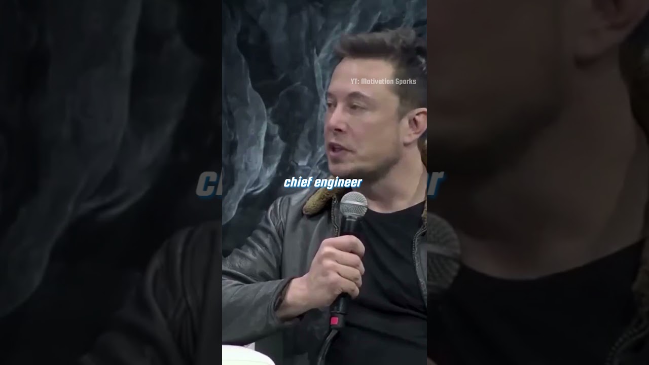 Elon Musk couldn't find a good chief engineer so he became one.
