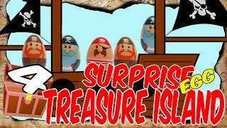 Surprise egg Treasure island. Learn a word..Episode 4.