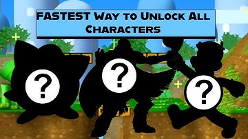 The FASTEST Way to Unlock All Characters in Super Smash Bros Melee