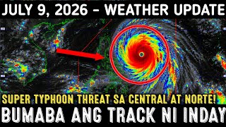 LATEST UPDATE: SUPER TYPHOON INDAY POSIBLENG MAG IBA ANG TRACK! PINAGHAHANDA NA ANG LAHAT! LUMALAKAS