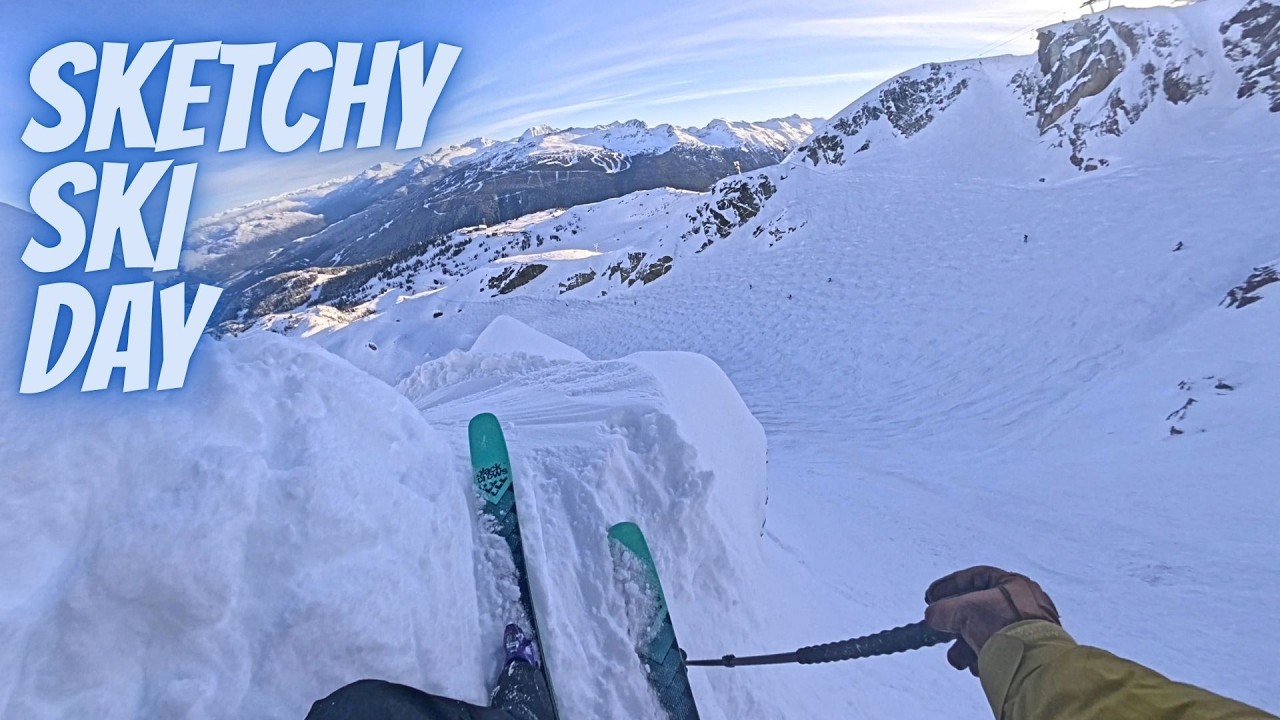 Катание на лыжах по сложным трассам в Уистлере и Блэккомбе.