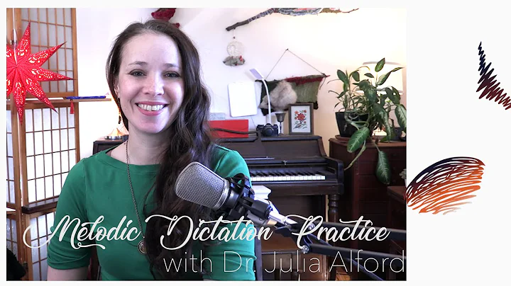 Two-Voice Melodic Dictation Practice with Secondary Dominant Motion