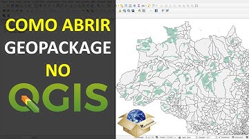 Como abrir Dados no Formato Geopackage no QGIS | Tutorial