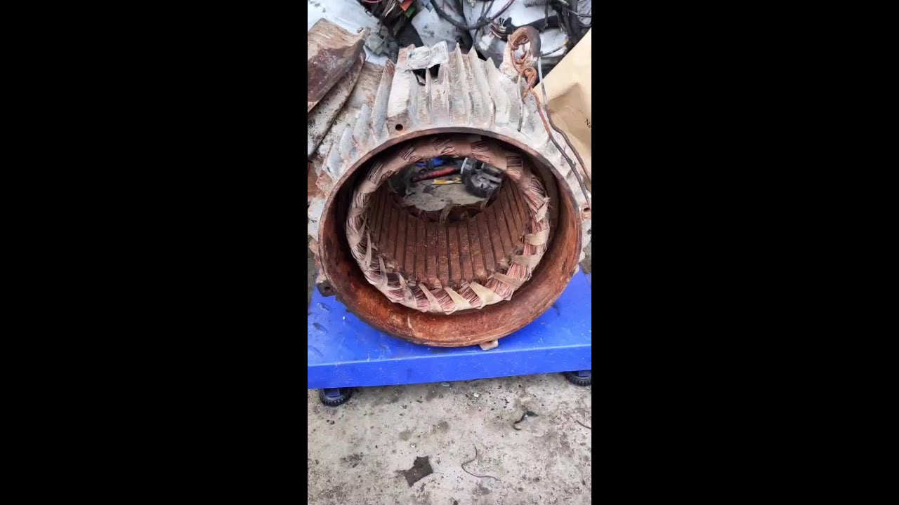 #我要上热门 #拆铜好帮手 #电机水泵拆解做试验 #破烂行业 #拆铜工具 #我要上热门