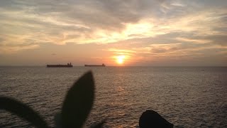 西子灣美麗落日雲霞夕照--海角咖啡(2-高雄旅遊) Kaohsiung ...