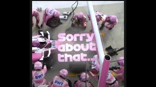 lance stroll hits mechanic | Lance Stroll's pit crew | 2020 Emilia Romagna Grand Prix #ImolaGP