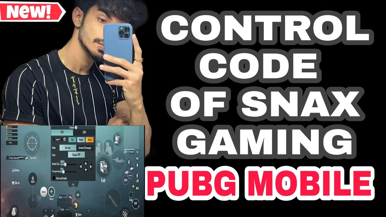 *New* Control Code of Snax Gaming YouTube