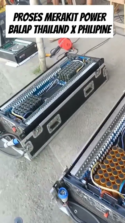 Proses merakit power balap thailand, philipina #proses #poweramplifier #powersound #merakit #begini