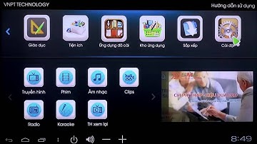 vnpt technlogy smartbox | Bước 4: Thiết lập kết nối mạng