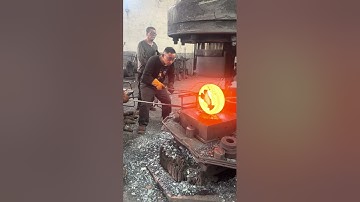 Make in China Forging in Hellish Heat: Summer Edition #process #producer #forging #blacksmith #iron