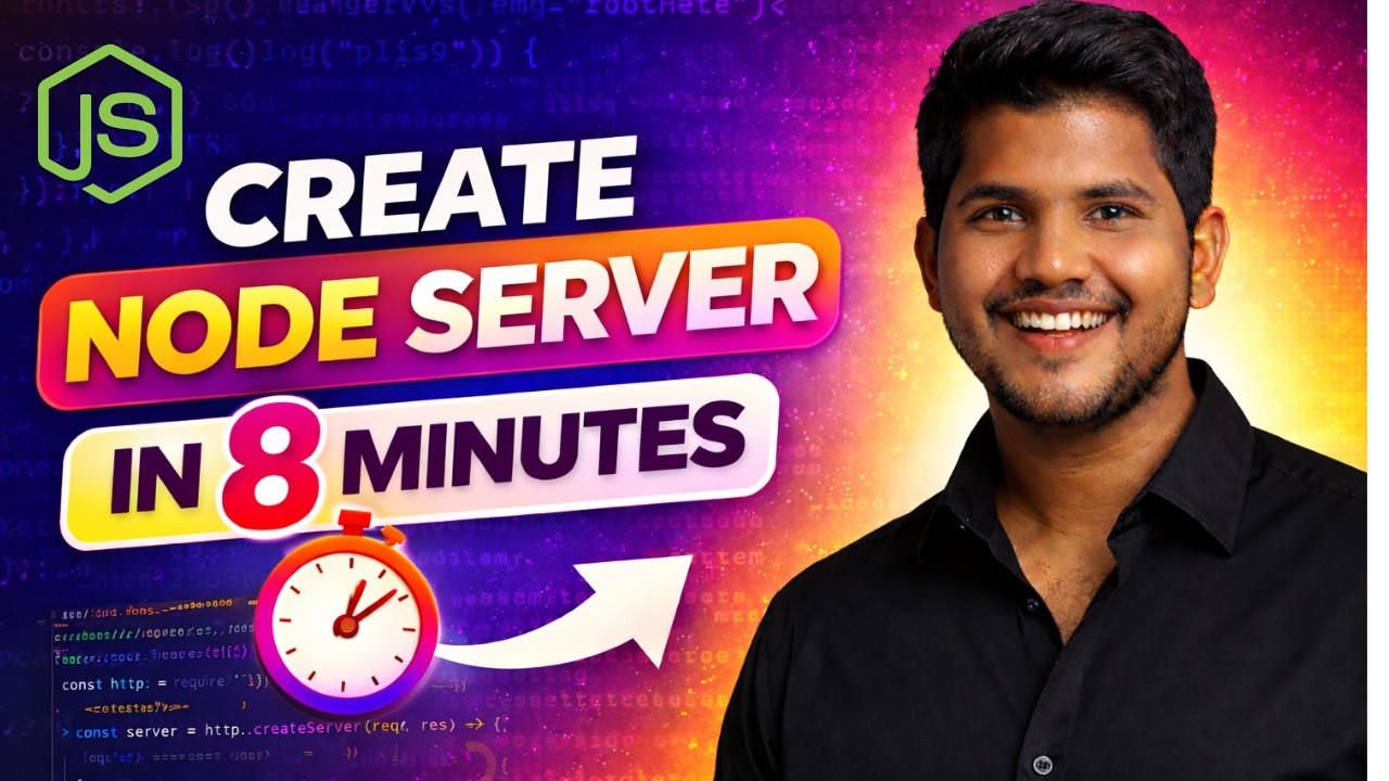 How to Create a Simple Server in Node.js (TELUGU)🚀 | HTTP Module ...
