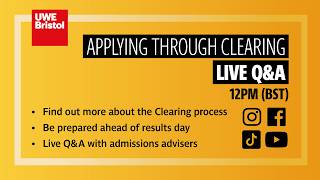 Applying through Clearing Q&A