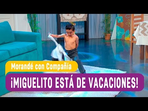 Miguelito al fin está de vacaciones Morandé con compañía 2016