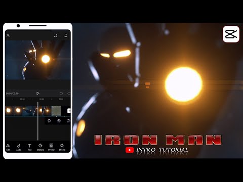 How to Make Iron Man YouTube Intro in CapCut Tutorial