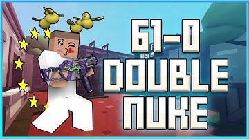 *FLAWLESS* 61-0 SMG Double Nuke #2 | Krunker.io