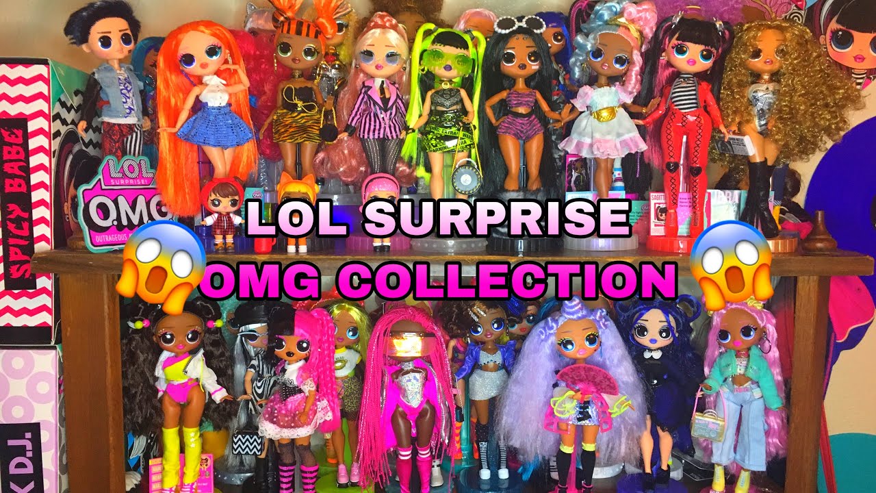 HUGE LOL SURPRISE OMG DOLL COLLECTION *UPDATED*