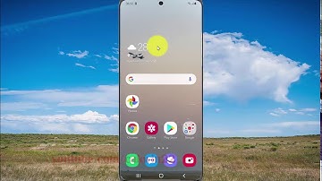 Samsung Galaxy S20 : How to set touch and hold delay (Android 10)