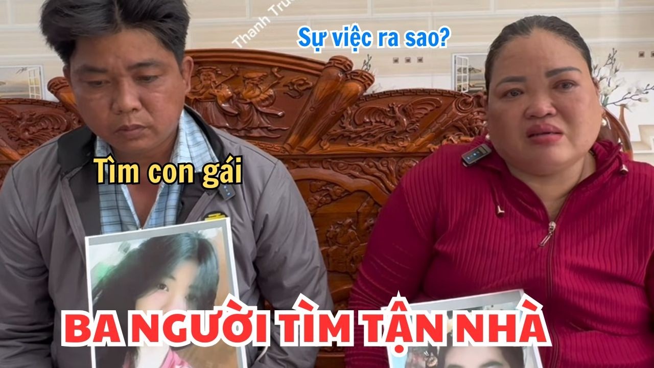 Bất ngờ ba người tìm đến tận nhà Thanh Truc miền Tây