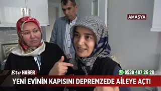 Yeni Evinin Kapısını Depremzede Aileye Açtı