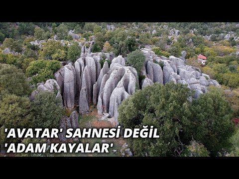 'Avatar' sahnesi değil 'Adam Kayalar'