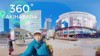 JAPON 360° Akihabara Yodobashi Camera Tôkyô VIDÉO SPHÉRIQUE 4K Ricoh Theta V