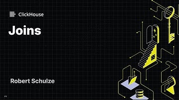 Faster JOINs in ClickHouse (Open House)