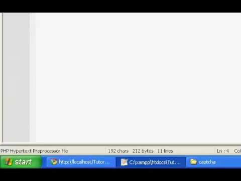 PHP Tutorials // Captcha System (Part 3/4)