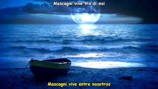 Miniatura del video "Andrea Bocelli - Mascagni (Italian Lyrics) Subtitulos Español"