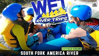 River Rafting Rapids in South Fork American River [Extended Version]