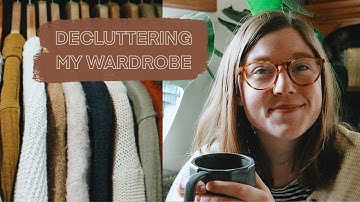 Decluttering My Wardrobe - spring cleaning episode no. 1