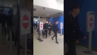 20180721 Monsta X arriving at Newark Airport!!