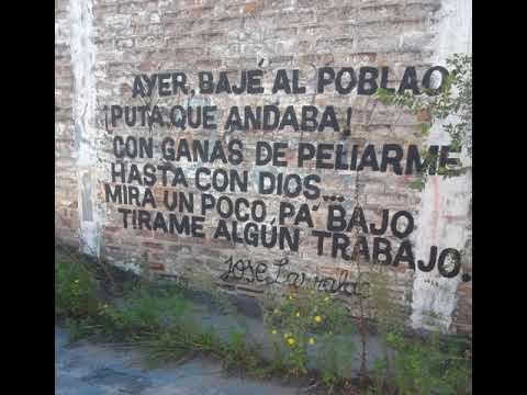 José Larralde ayer bajé al poblado