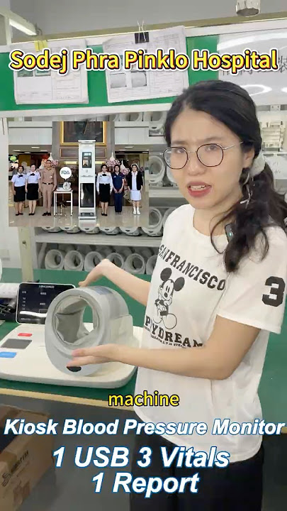 Trusted by top Thai military hospital: DBP-01P blood pressure monitor #bpmonitor #hosiptal