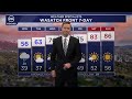 Morning weather forecast May 18, 2026