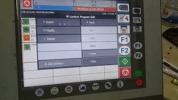 SEDOMAT-5500.How to create different process program with sedomat 5500 controller on dyeing machine?