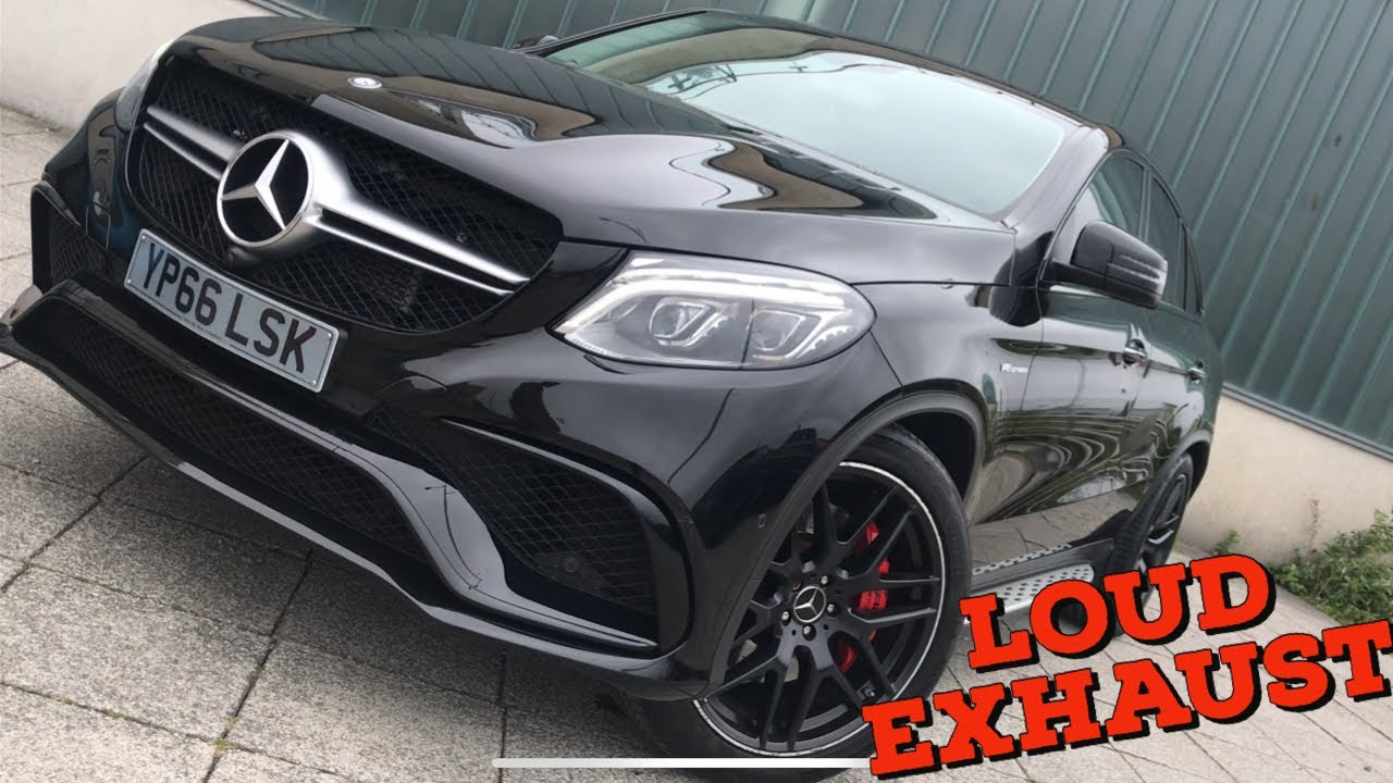 MERCEDES GLE63S AMG COUPE LOUD EXHAUST REVS - YouTube