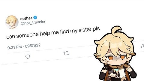 if genshin impact characters had twitter