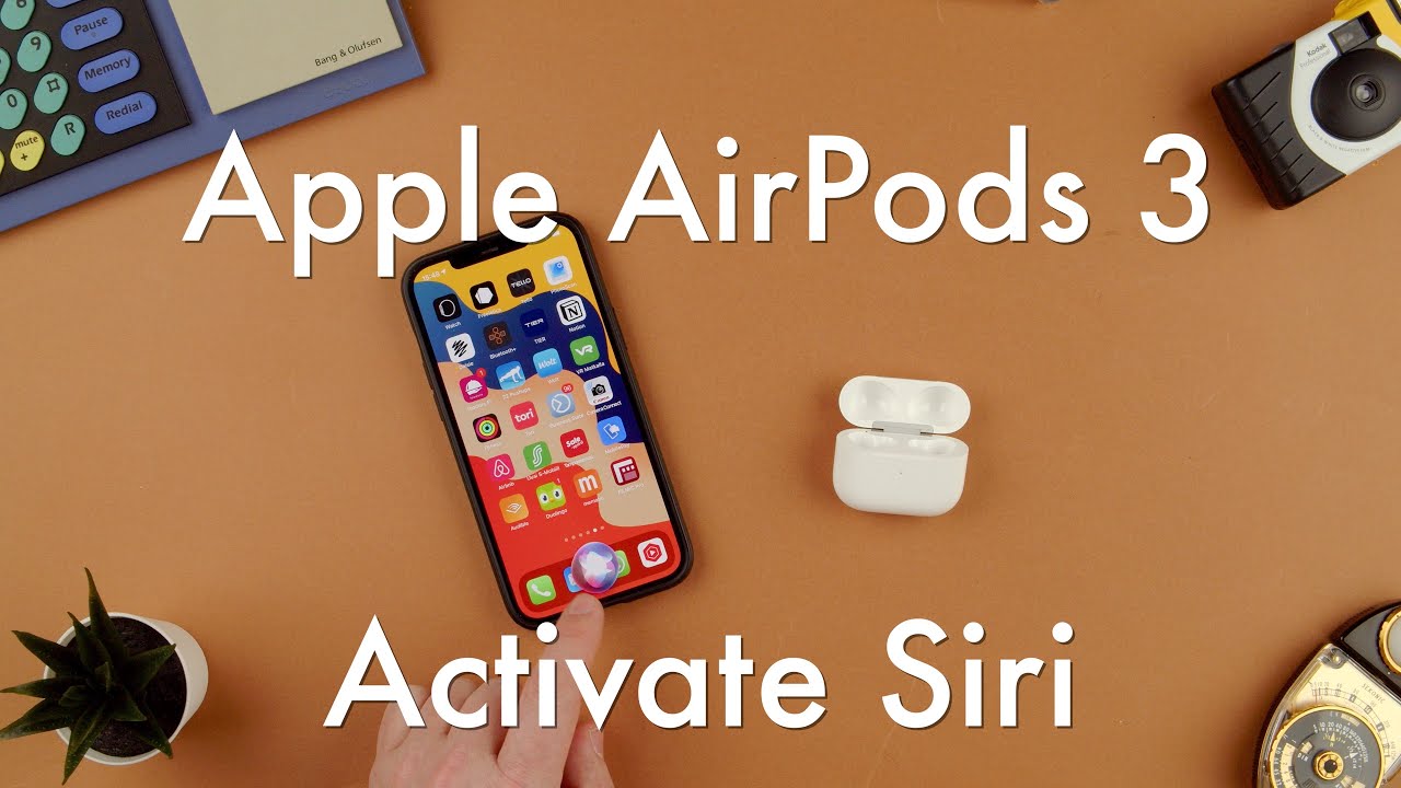 ekko dyd færge How to Activate Siri with the Apple AirPods 3 || Apple AirPods 3 - YouTube