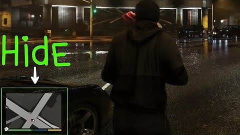 How To Hide Mini Map (Radar) In  Gta 5 Game Screen