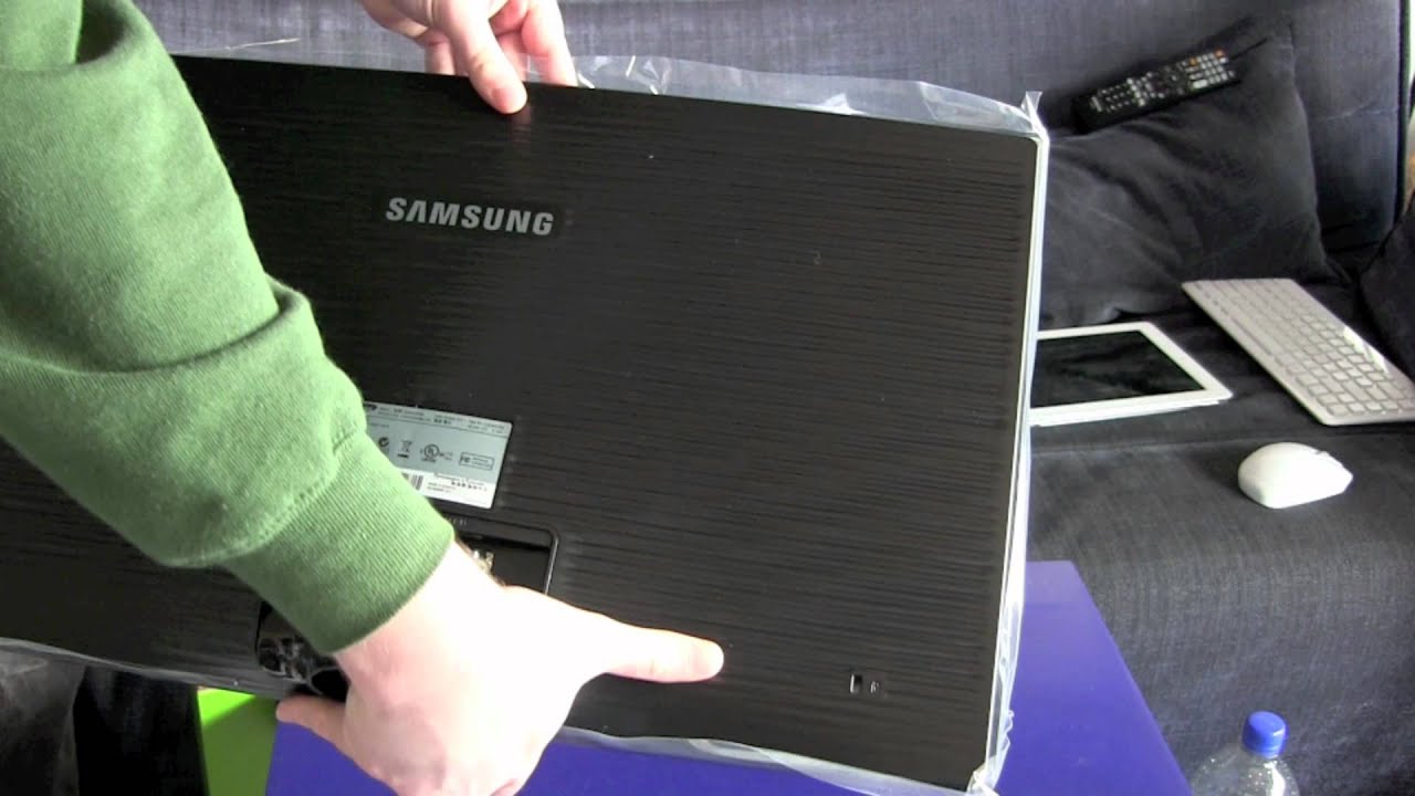 Samsung SyncMaster SA300 Monitor unboxing and setup - YouTube