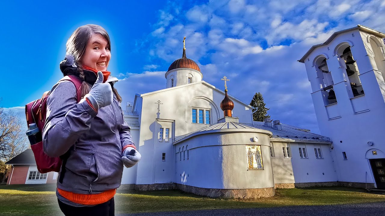 Kävin Valamon luostarissa ja KIRJASTOSSA