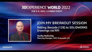 3DXW22 - Adding Barcode (128) to SOLIDWORKS Drawings via API