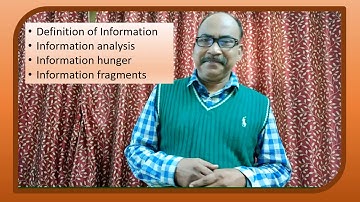 Inf Analysis and Consolidation/Information Analysis _I