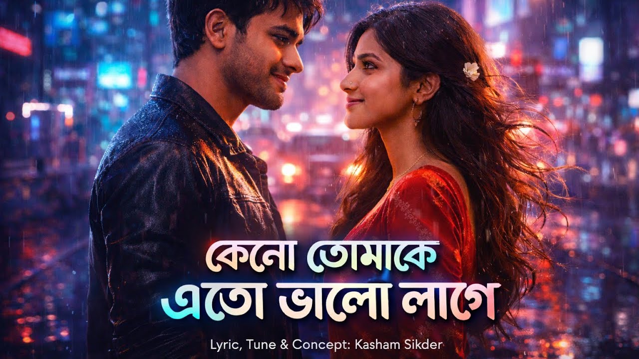 কেনো তোমাকে এতো ভালো লাগে | Keno Tomake Ato Bhalo Lage | Kasham Ft Ai | Bangla Audio Song 2026