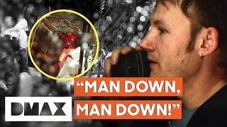 Rogue Wave Knocks Deckhand Unconscious On The Ramblin Rose!