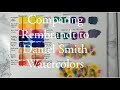 Comparing Rembrandt to Daniel Smith Watercolors