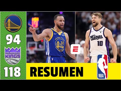 Steph Curry FUERA de los Playoffs 2024: IMPACTANTE DERROTA de los WARRIORS vs KINGS | Resumen NBA