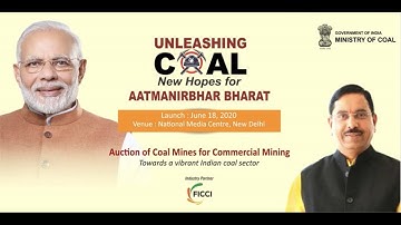 Launch of Auction of Coal Mines for Commercial Mining